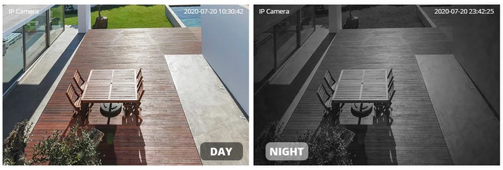 Câmara de Vigilância Wi-Fi Exterior 4MP com Visão Noturna e Deteção de Movimento