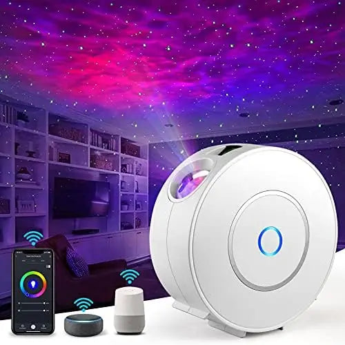 Projetor de Estrelas LED Smart Sky com Comando Remoto