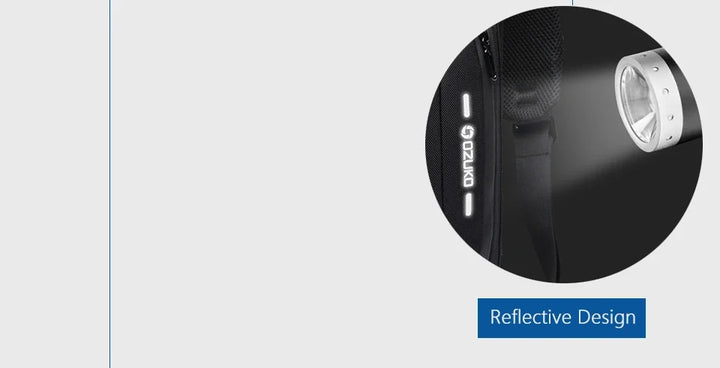Mala de Ombro Masculina Anti-Roubo | Impermeável com Porta USB