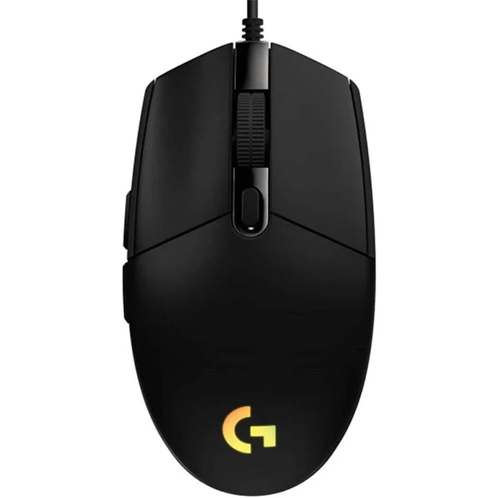 Logitech G102 Mouse USB Com Fio para Jogos – 8000 DPI com Efeito Óptico Rainbow