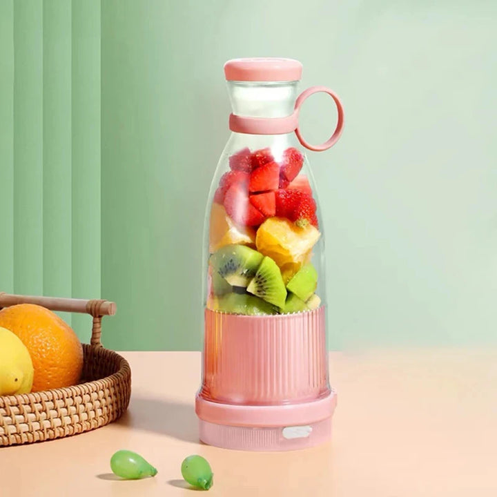 Liquidificador Portátil USB Recarregável 350ml para Smoothies e Sumos Naturais
