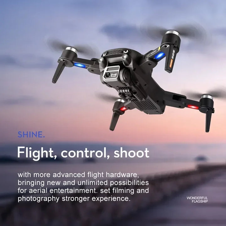 Drone Lenovo S2S 8K com Câmera Dupla, GPS e Evitação de Obstáculos 360º – Drone Profissional Brushless com 45min de Voo e Estabilização EIS