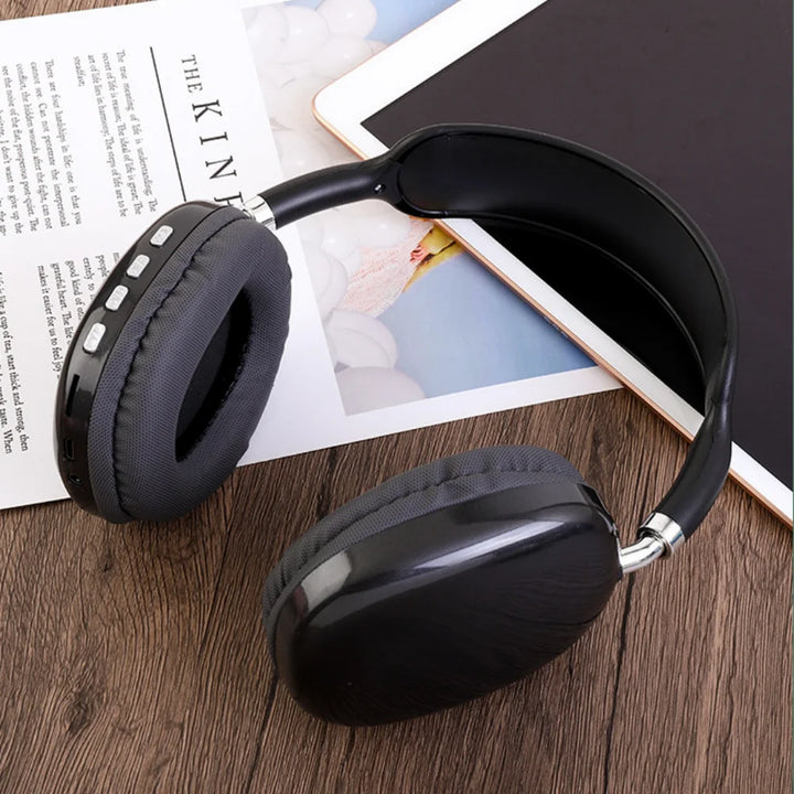 Auriculares Bluetooth Sem Fios para Gaming e Desporto com Cancelamento Ativo de Ruído e Som HiFi Estéreo