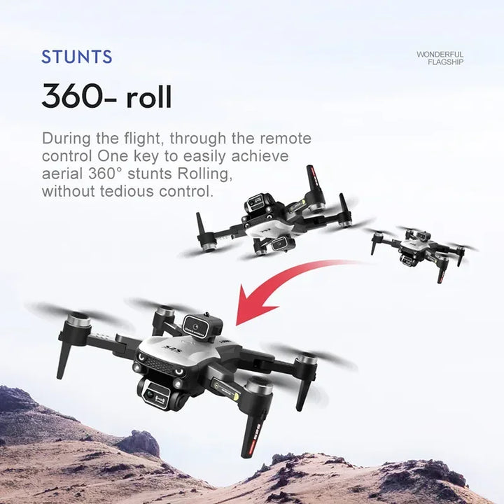 Drone Lenovo S2S 8K com Câmera Dupla, GPS e Evitação de Obstáculos 360º – Drone Profissional Brushless com 45min de Voo e Estabilização EIS