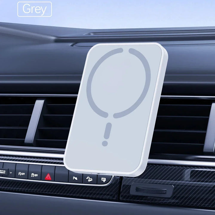 Suporte Carregador Wireless Magnético 100W para Carro – Compatível com iPhone 16/15/14/13/12 Pro Max – Suporte de Saída de Ar com Carregamento Rápido