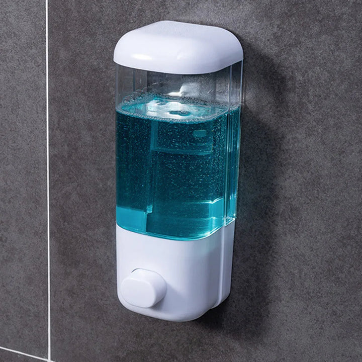 Dispenser de Sabonete Líquido 500/1000ml de Parede – Duplo ou Simples, Para Banheiro e Cozinha | Para Sabonete, Shampoo, Condicionador e Detergente