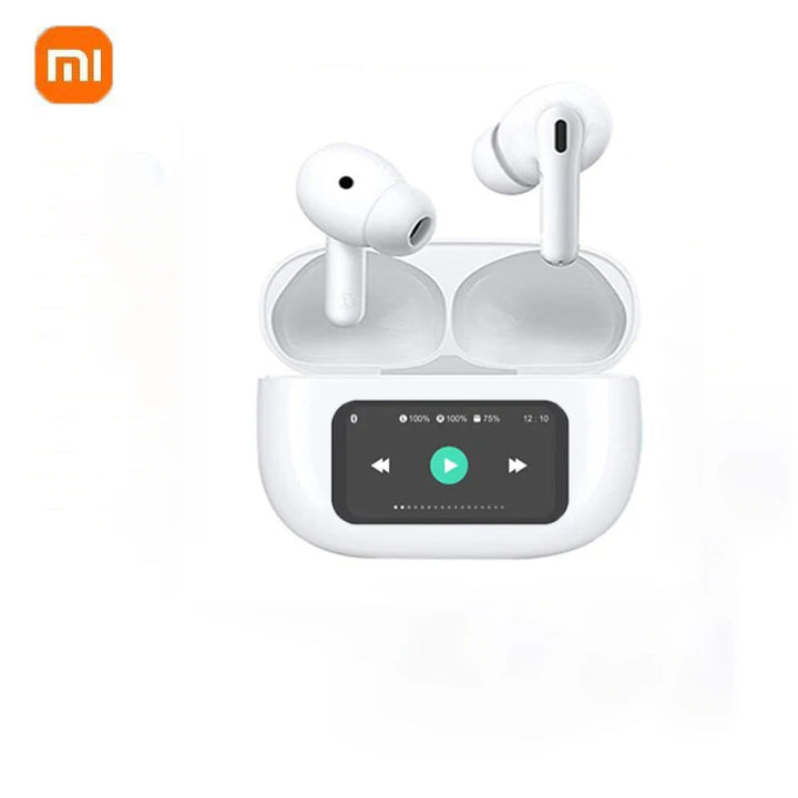 Xiaomi Wireless Headset com Ecrã Tátil e Cancelamento Ativo de Ruído | Som Super Bass e Áudio Premium