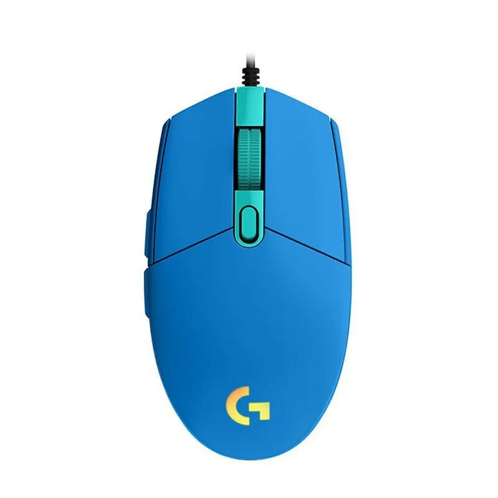 Logitech G102 Mouse USB Com Fio para Jogos – 8000 DPI com Efeito Óptico Rainbow