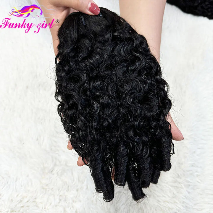 Cabelos Humanos Cacheados 12A Burmese Curly – 100% Remy Hair Brasileiro, Textura Curly, Pode Ser Tingido e Descolorido