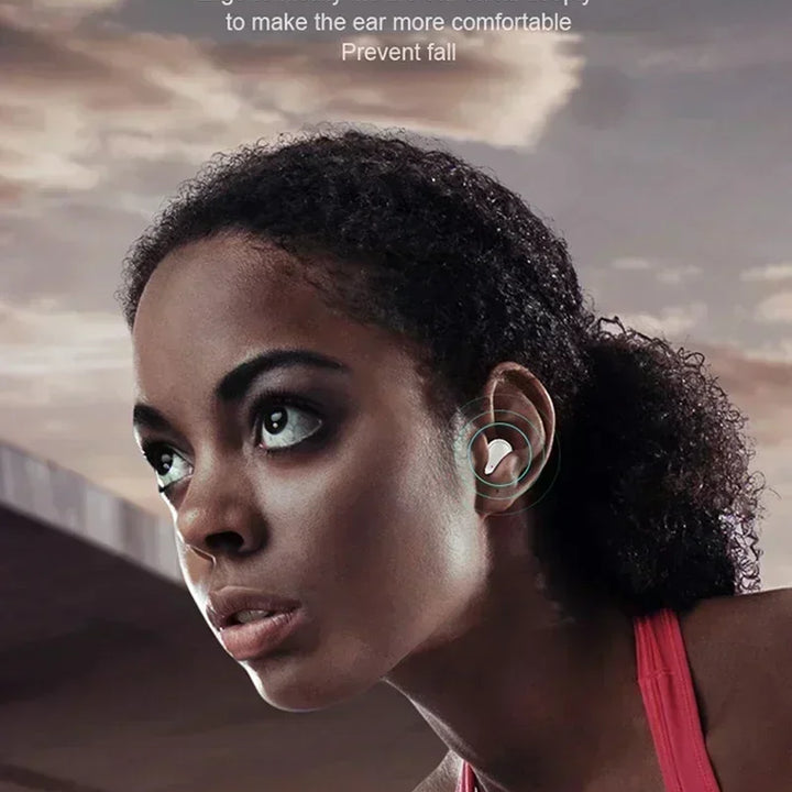 Auriculares A6S TWS Bluetooth 5.1 – In-Ear Sem Fios com Microfone, Cancelamento de Ruído, Touch Control, À Prova de Água