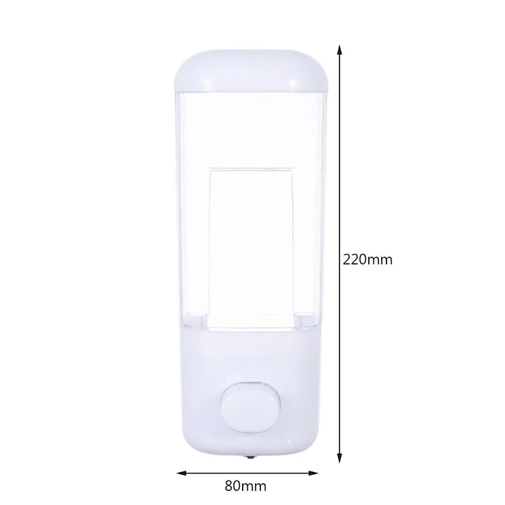 Dispenser de Sabonete Líquido 500/1000ml de Parede – Duplo ou Simples, Para Banheiro e Cozinha | Para Sabonete, Shampoo, Condicionador e Detergente