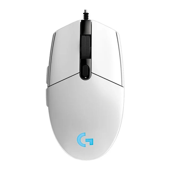 Logitech G102 Mouse USB Com Fio para Jogos – 8000 DPI com Efeito Óptico Rainbow
