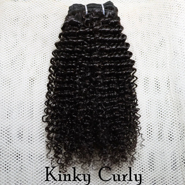 Extensões de Cabelo Humano 4C Afro Kinky Curly | Cabelo Brasileiro Virgem Natural IXTUYLL – Textura Crespa Realista para Mulheres Negras