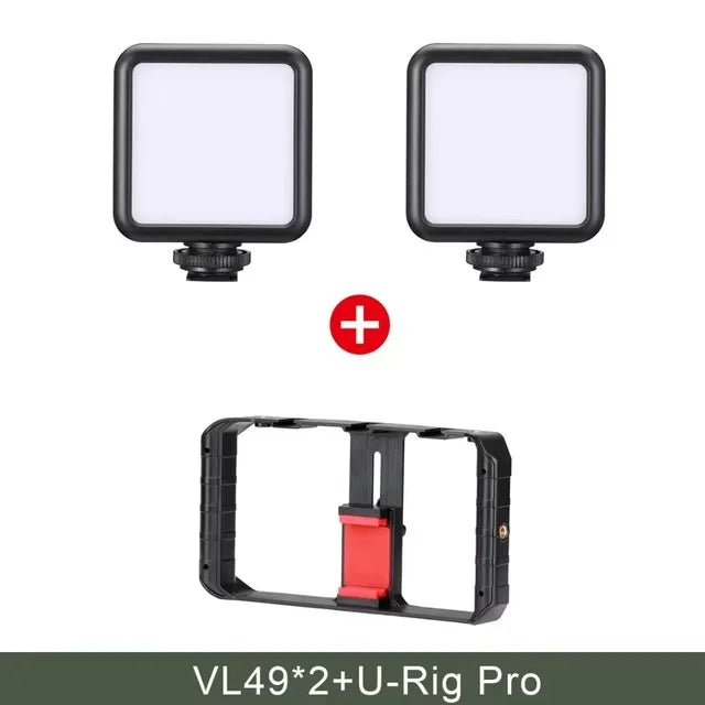 Suporte Cage para Telemóvel Ulanzi U-Rig Pro – Estabilizador Profissional para Filmagens e Vlogging com Smartphone