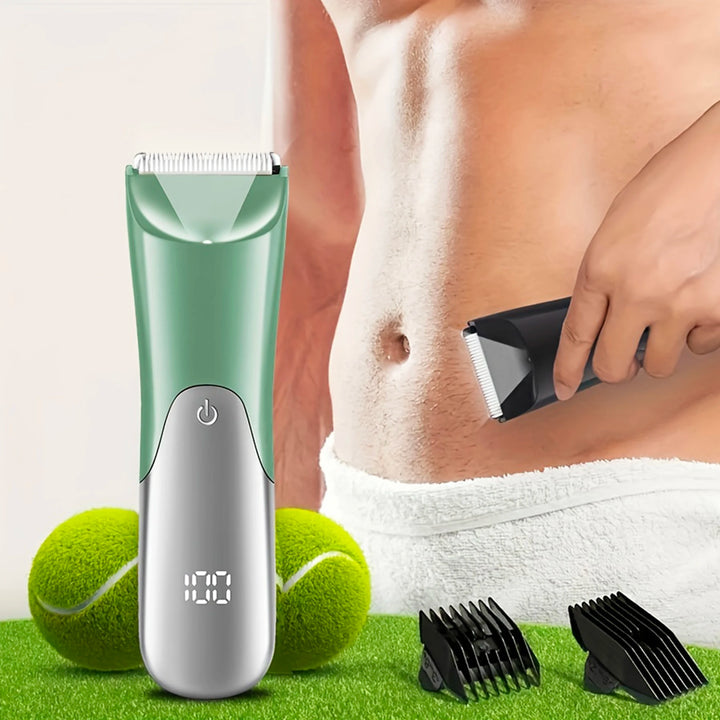 Aparador de Pelos Masculino 6 em 1 – Corpo, Rosto e Áreas Sensíveis