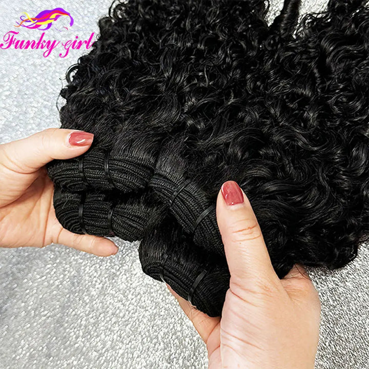 Cabelos Humanos Cacheados 12A Burmese Curly – 100% Remy Hair Brasileiro, Textura Curly, Pode Ser Tingido e Descolorido