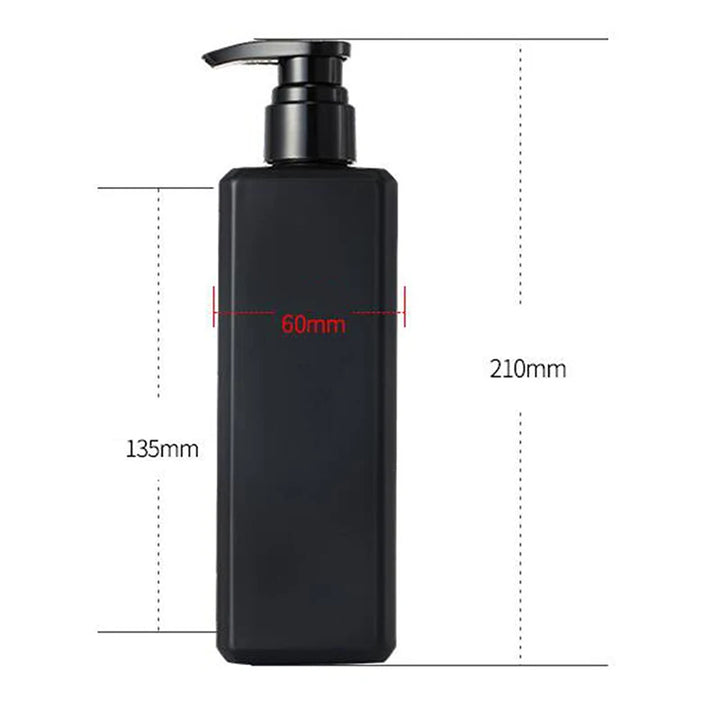 Kit de 1/2/4 Dispensadores de Sabão Líquido 500ml – Garrafa Plástica Reutilizável com Bomba para Banheiro e Cozinha