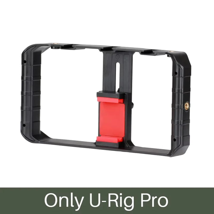 Suporte Cage para Telemóvel Ulanzi U-Rig Pro – Estabilizador Profissional para Filmagens e Vlogging com Smartphone
