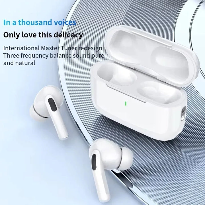 Auriculares Bluetooth Pro 5 TWS Max – In-Ear Sem Fios com Cancelamento de Ruído e Microfone | Compatíveis com iPhone e Android
