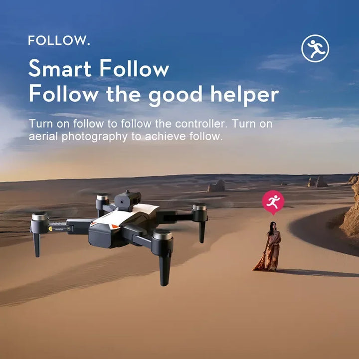 Drone Lenovo S2S 8K com Câmera Dupla, GPS e Evitação de Obstáculos 360º – Drone Profissional Brushless com 45min de Voo e Estabilização EIS