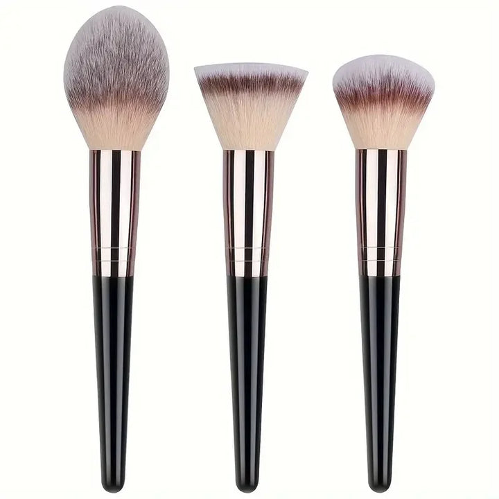 Conjunto de Pincéis de Maquilhagem Profissionais 3 a 20 Peças – Pincéis Suaves para Olhos, Base e Blush