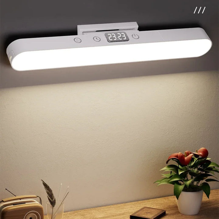 Candeeiro LED Recarregável Magnético USB com Intensidade Ajustável