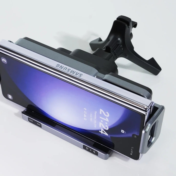 Suporte Automóvel com Carregamento Sem Fios 15W e Fixação Elétrica Automática