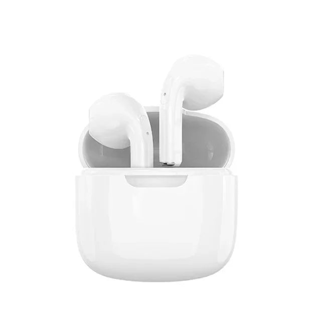 Auriculares Bluetooth TWS Air Pro com controlo tátil, cancelamento ativo de ruído, microfone integrado e resistência à água. Compatíveis com iPhone, Samsung e Xiaomi