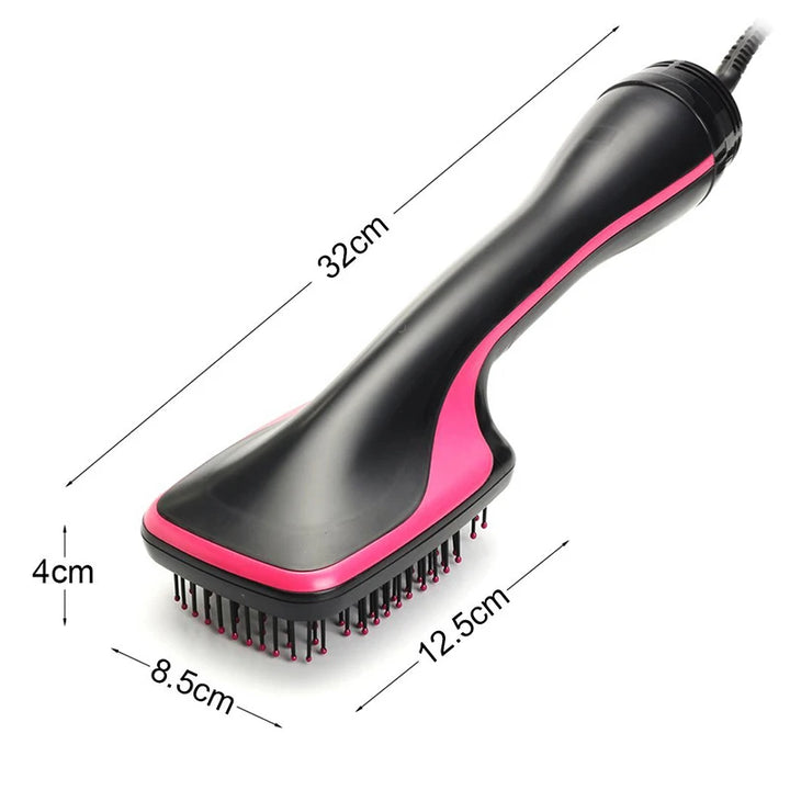Escova Secadora e Modeladora 5 em 1 – Alisador, Modelador, Secador e Volumizador de Cabelo com Íons Elétricos