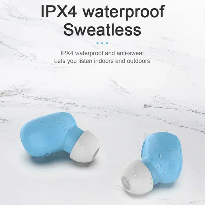 Auriculares A6S TWS Bluetooth 5.1 – In-Ear Sem Fios com Microfone, Cancelamento de Ruído, Touch Control, À Prova de Água