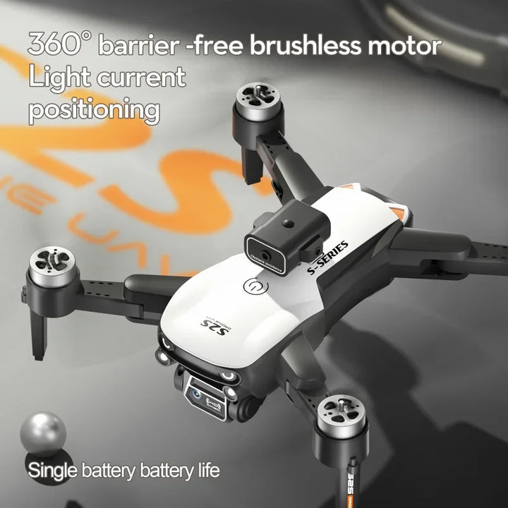 Drone Lenovo S2S 8K com Câmera Dupla, GPS e Evitação de Obstáculos 360º – Drone Profissional Brushless com 45min de Voo e Estabilização EIS