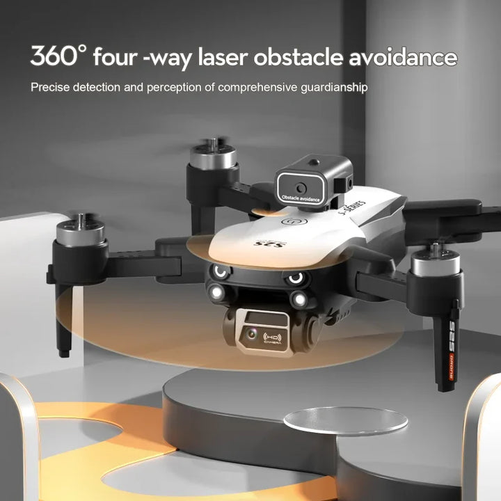 Drone Lenovo S2S 8K com Câmera Dupla, GPS e Evitação de Obstáculos 360º – Drone Profissional Brushless com 45min de Voo e Estabilização EIS