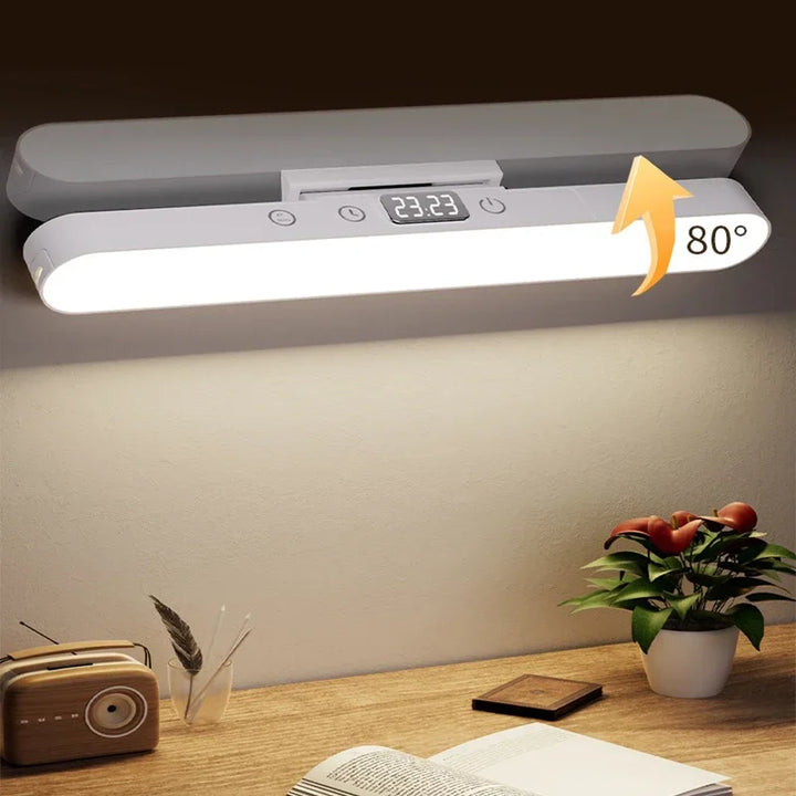 Candeeiro LED Recarregável Magnético USB com Intensidade Ajustável