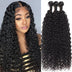Extensões de Cabelo Natural 100% Humano – 20 a 22 Polegadas Onda de Água | Cabelo Brasileiro Cru, Espesso e de Alta Qualidade