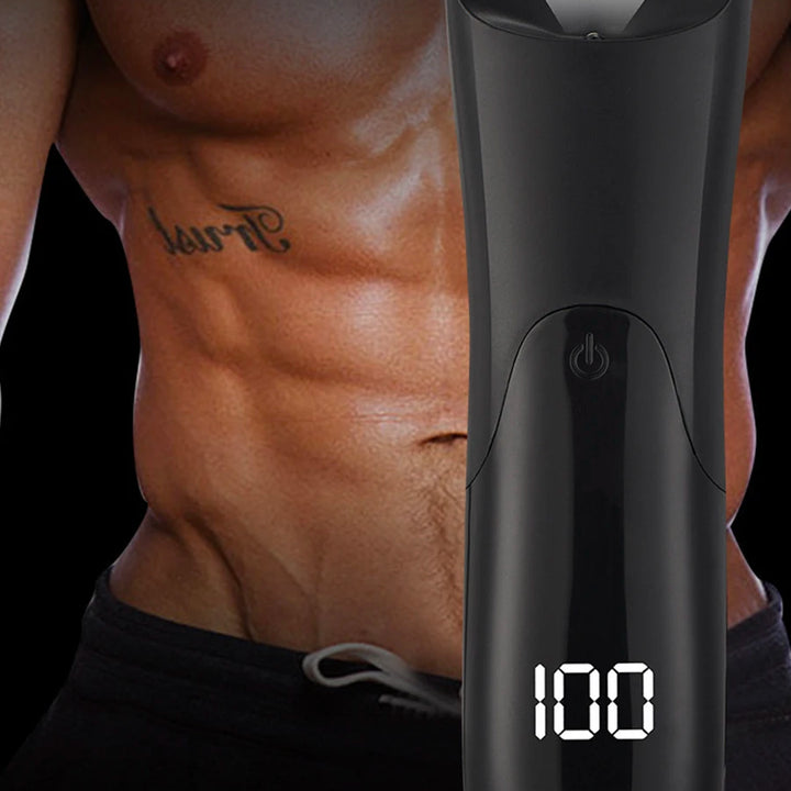 Aparador de Pelos Masculino 6 em 1 – Corpo, Rosto e Áreas Sensíveis
