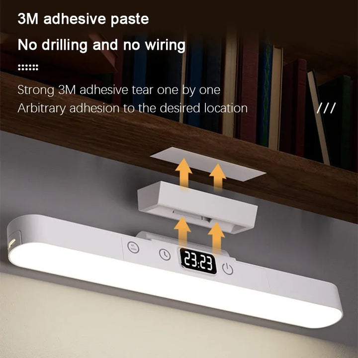 Candeeiro LED Recarregável Magnético USB com Intensidade Ajustável