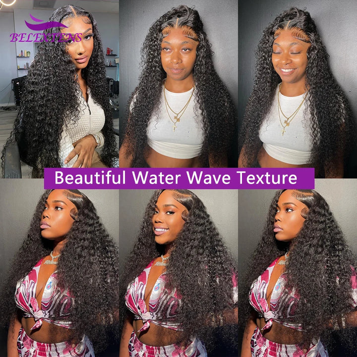 Extensões de Cabelo Natural 100% Humano – 20 a 22 Polegadas Onda de Água | Cabelo Brasileiro Cru, Espesso e de Alta Qualidade